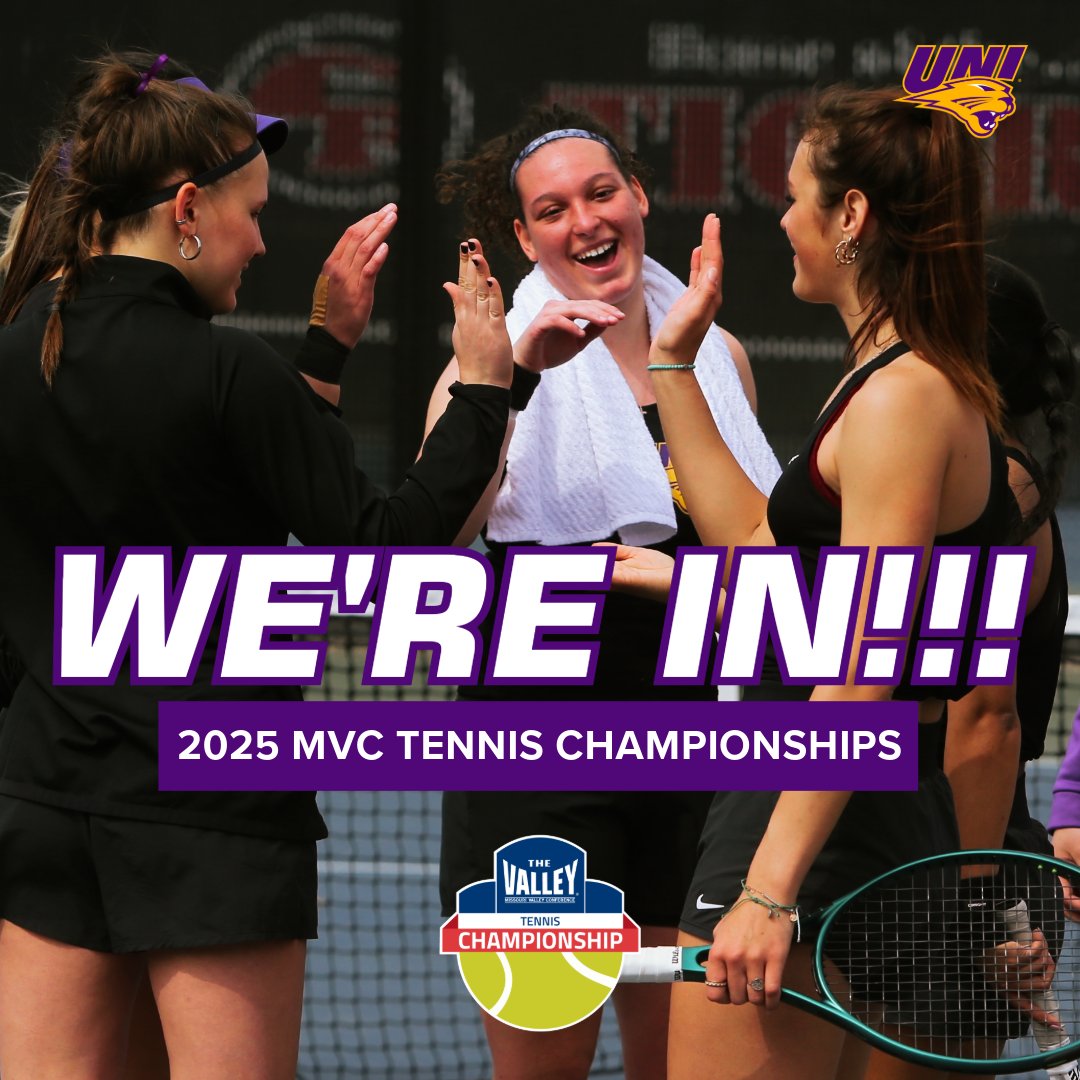NOT FINISHED YET‼️ 

For the first time since 2022, the Panthers are heading to the MVC Tennis Championships as the five-seed! 🙌 🎾 

#EverLoyal #1UNI