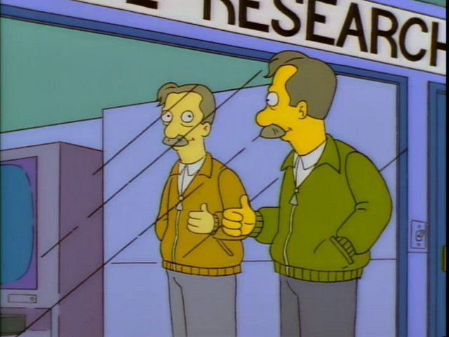 Cuando haces una referencia Simpson y eres el único que la entiende.