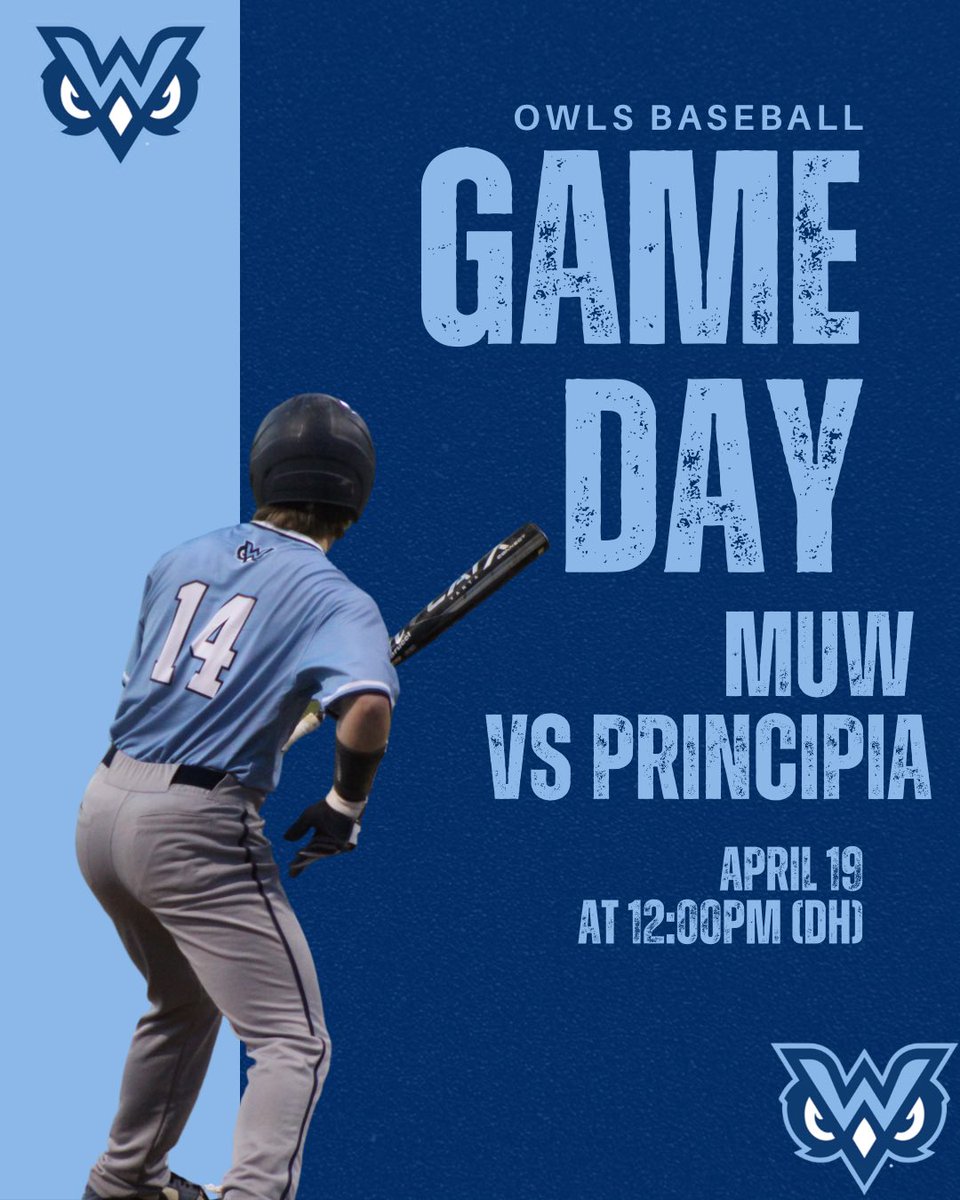 Another set of conference games this beautiful afternoon. Go Owls⚾️