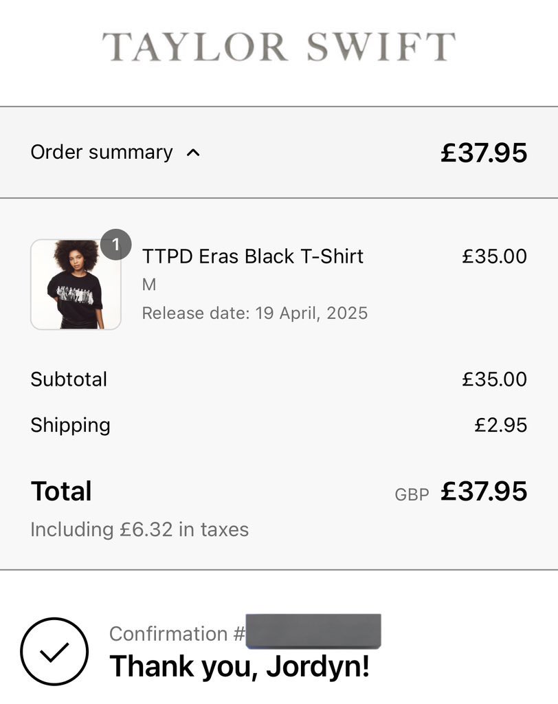 wister1agard3n's tweet image. #1YearOfTSTTPD is the perfect excuse to add another merch tee to my collection❤️🩹