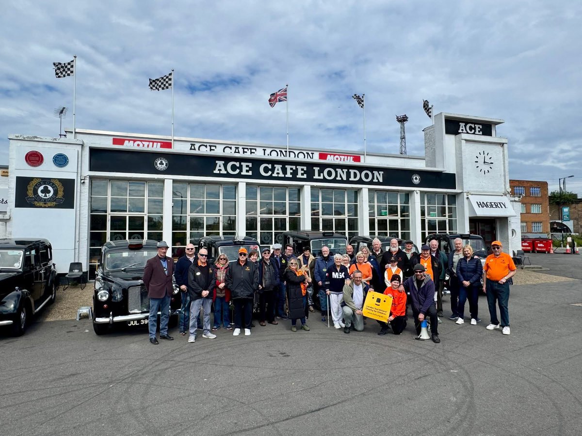 It was amazing at the Ace Cafe today for the London Vintage Taxi Association! 

Young Samson and our team successfully raised over £1,000 for our charity.

Thank you to everyone who attended, and donated. 

Pics credited to DJPImages.
