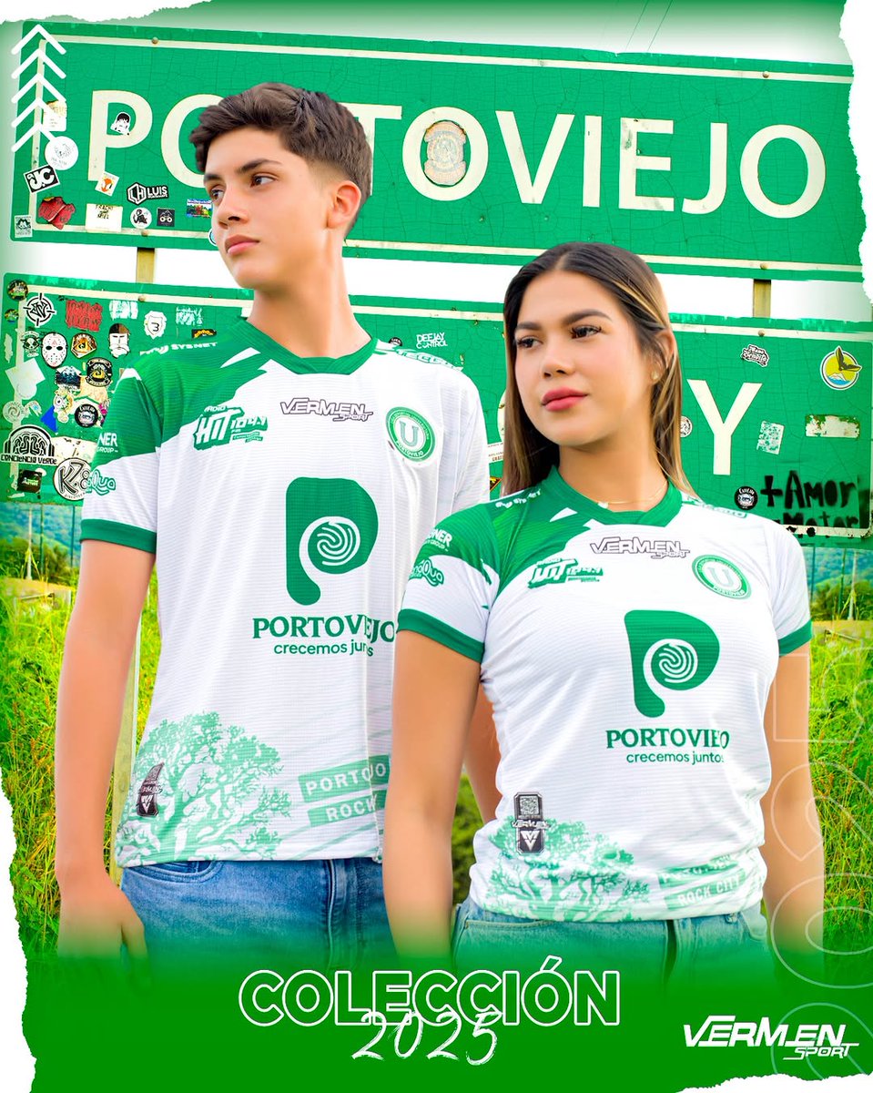 La nueva piel de #LDUP 2025 por la marca local VerMen Sport. 🟢⚪

Opiniones y calificaciones 🤔

📸 <a href="/LDUPoficial/">LDU PORTOVIEJO</a>
