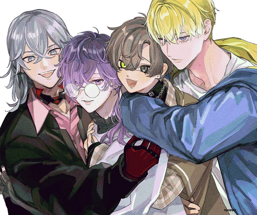 nyappa_'s tweet photo. ❤️🧡💛💜 https://t.co/zUsNOQ2wN0