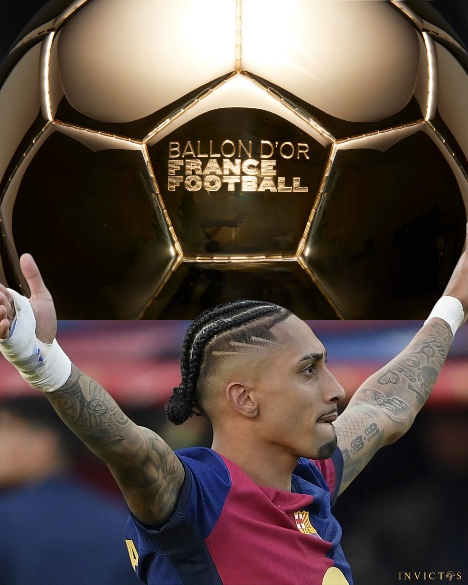InvictosSomos's tweet photo. ¿¿POR QUÉ RAPHINHA ES EL MÁXIMO CANDIDATO AL BALÓN DE ORO 2025??

➤ 30 goles. 
➤ 21 asistencias. 
➤ 48 partidos. 
➤ Más contribuciones de gol (51) que partidos (48) con el FC Barcelona. 
➤ Es el sublíder de goleo de la Champions League. 
➤ Es el líder de asistencias de la Champions League. 
➤ Es el líder de asistencias de la Copa del Rey. 
➤ Es el sublíder de asistencias en la Liga. 
➤ Marcó doblete y asistió ante el Real Madrid en la final de la Supercopa. 
➤ Marcó y asistió ante el Real Madrid en la Liga. 
➤ Asistió ante el Atlético de Madrid en la Liga. 
➤ Asistió ante el Atlético de Madrid en la Copa. 
➤ Marcó hat-trick ante Bayern Munich en la Champions. 
➤ Marcó doblete ante Benfica en los octavos de la Champions. 
➤ Marcó y asistió ante Borussia Dortmund en los cuartos de la Champions. 
➤ Lideró una remontada que puede valer la Liga. 
➤ Marcó en octavos de Copa del Rey. 
➤ Asistió en cuartos de Copa del Rey. 
➤ Asistió en semifinales de Copa del Rey. 
➤ Es campeón de la Supercopa de España. 
➤ Es líder en la Liga. 
➤ Está en la final de la Copa del Rey. 
➤ Es semifinalista de la Champions League.

Por su rendimiento individual, por su consistencia a lo largo de la temporada, por aparecer en todas las competiciones, por marcar diferencia en los escenarios más exigentes y por tener posibilidades de levantar El Triplete (+ Supercopa), estamos frente al CANDIDATO PRINCIPAL PARA SENTARSE EN EL TRONO.