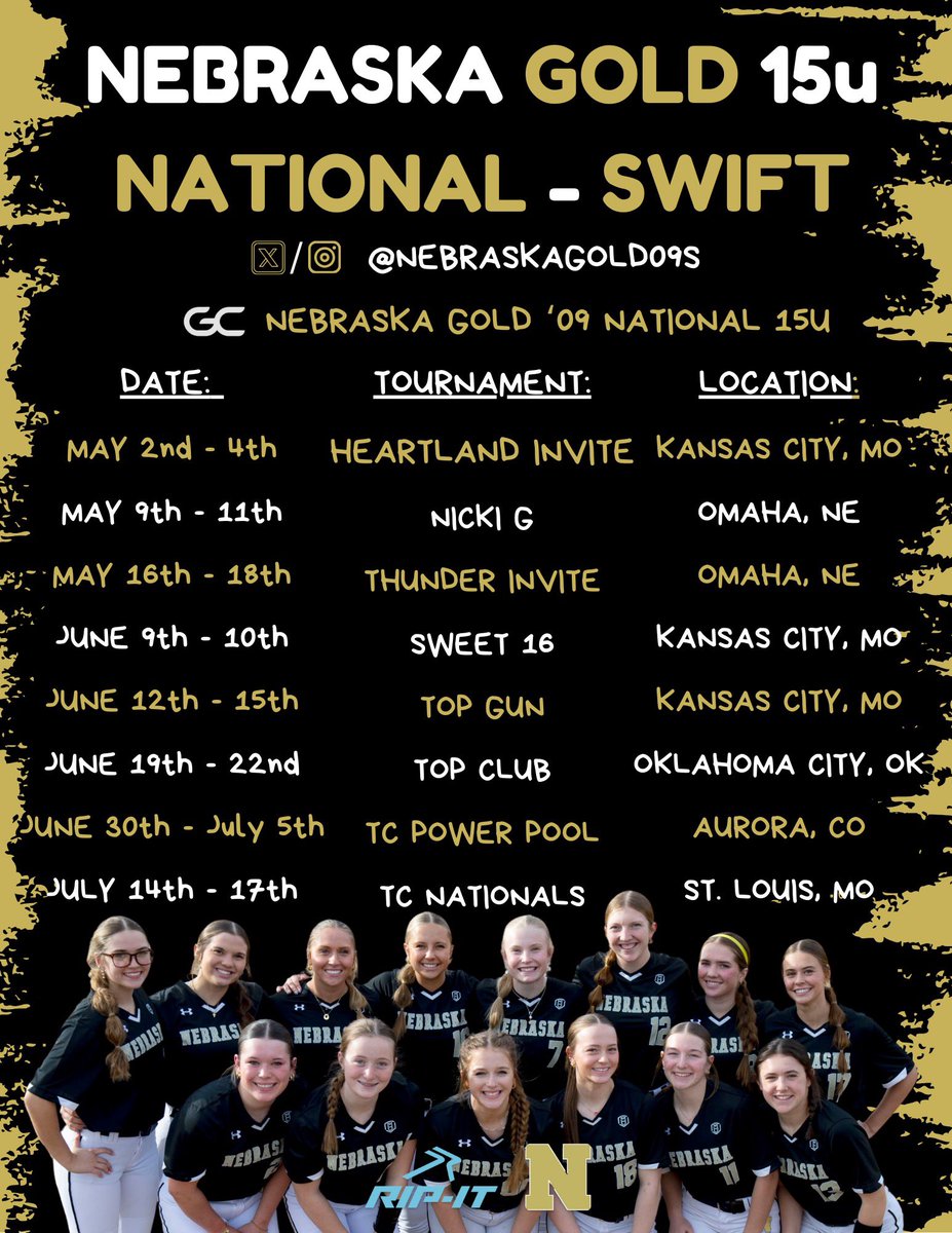 I’m really looking forward to running with this very talented crew this summer. College Coaches will want to see this group! #GoldDNA #WorkersAlwaysWin