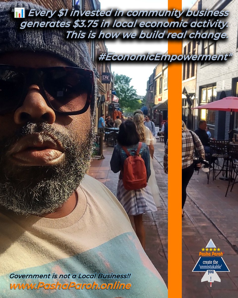 pasha_paroh's tweet image. If Government is not a local business, then where should our focus be?

#PashaParoh #EconomicEmpowerment
PashaParoh.online