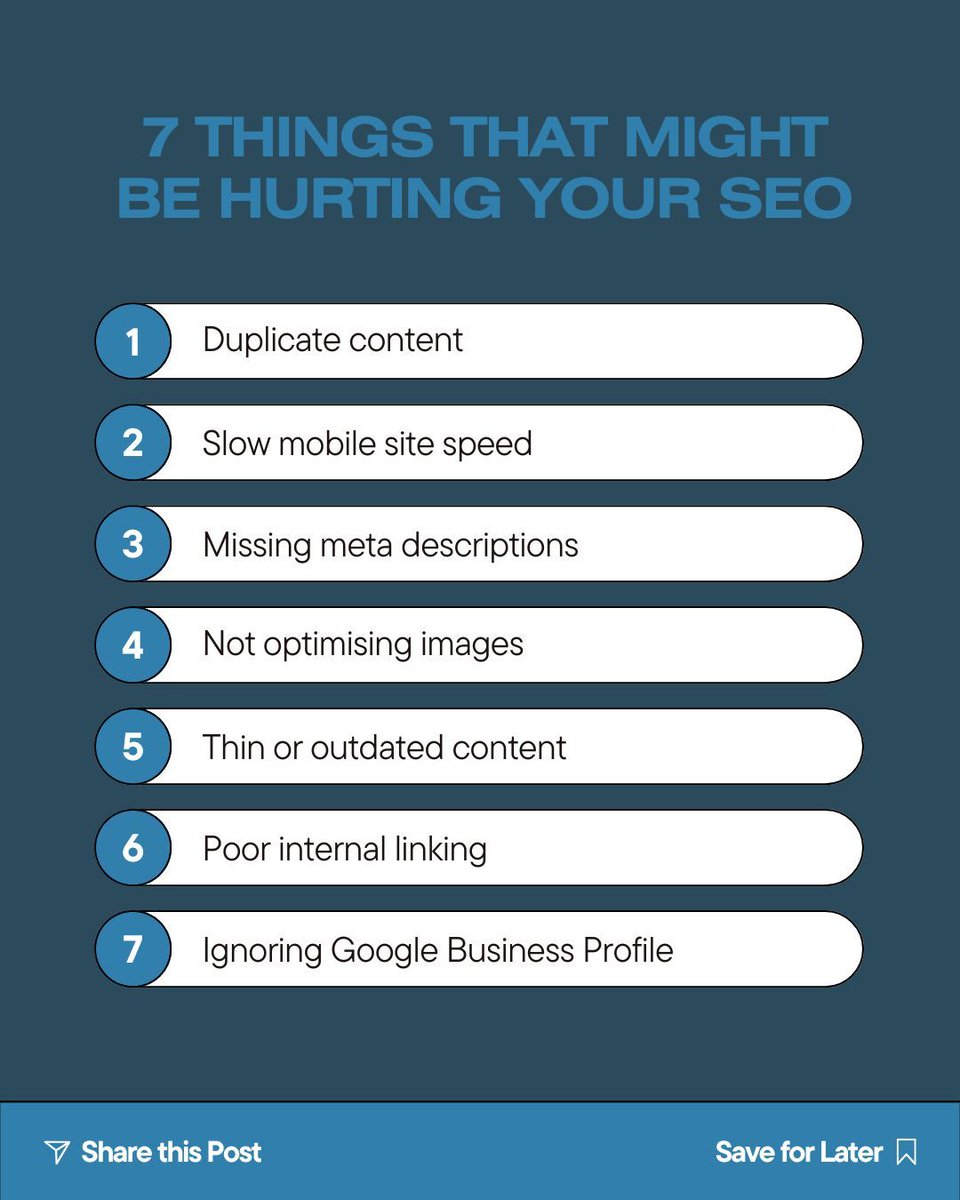 SeoAlba's tweet image. If your SEO performance has stalled, it might be time to dig deeper.
🌟 Need a second opinion? We offer SEO audits with clear, actionable feedback — no contracts, no fluff: albaseoservices.co.uk
#SEO #SEOmistakes #SearchEngineOptimisation