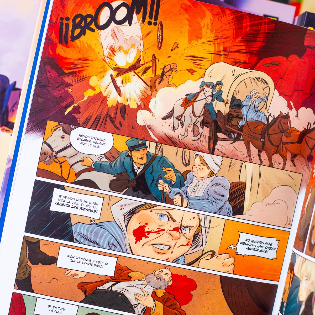 Tomos y Grapas Cómics (@tomosygrapas) on Twitter photo 🔥 NOVEDADES 🔥
Desde <a href="/NormaEditorial/">Norma Editorial</a> nos llega LA NIÑA Y EL CARTERO ✉️ Una emotiva historia de Bertrand Galic y Roger Vidal, que sigue el Road Trip de una huérfana y un nativo americano que trabaja de cartero 📚
Más info en la web! 👇👇👇
tienda.tomosygrapas.com/es/europeo/416… 🔥 NOVEDADES 🔥
Desde <a href="/NormaEditorial/">Norma Editorial</a> nos llega LA NIÑA Y EL CARTERO ✉️ Una emotiva historia de Bertrand Galic y Roger Vidal, que sigue el Road Trip de una huérfana y un nativo americano que trabaja de cartero 📚
Más info en la web! 👇👇👇
tienda.tomosygrapas.com/es/europeo/416…