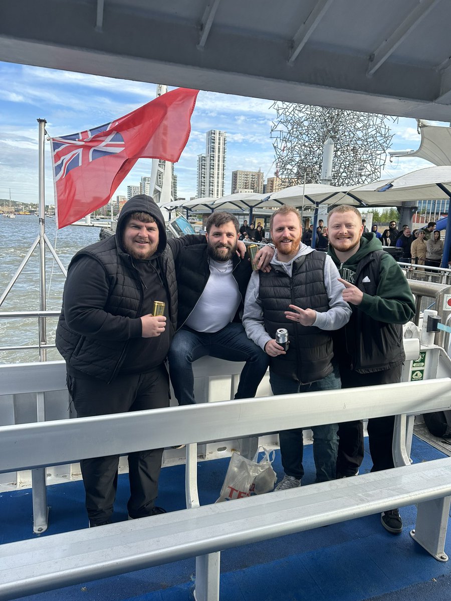 3 points and a boat trip… 

Some win, some club 🧡🖤