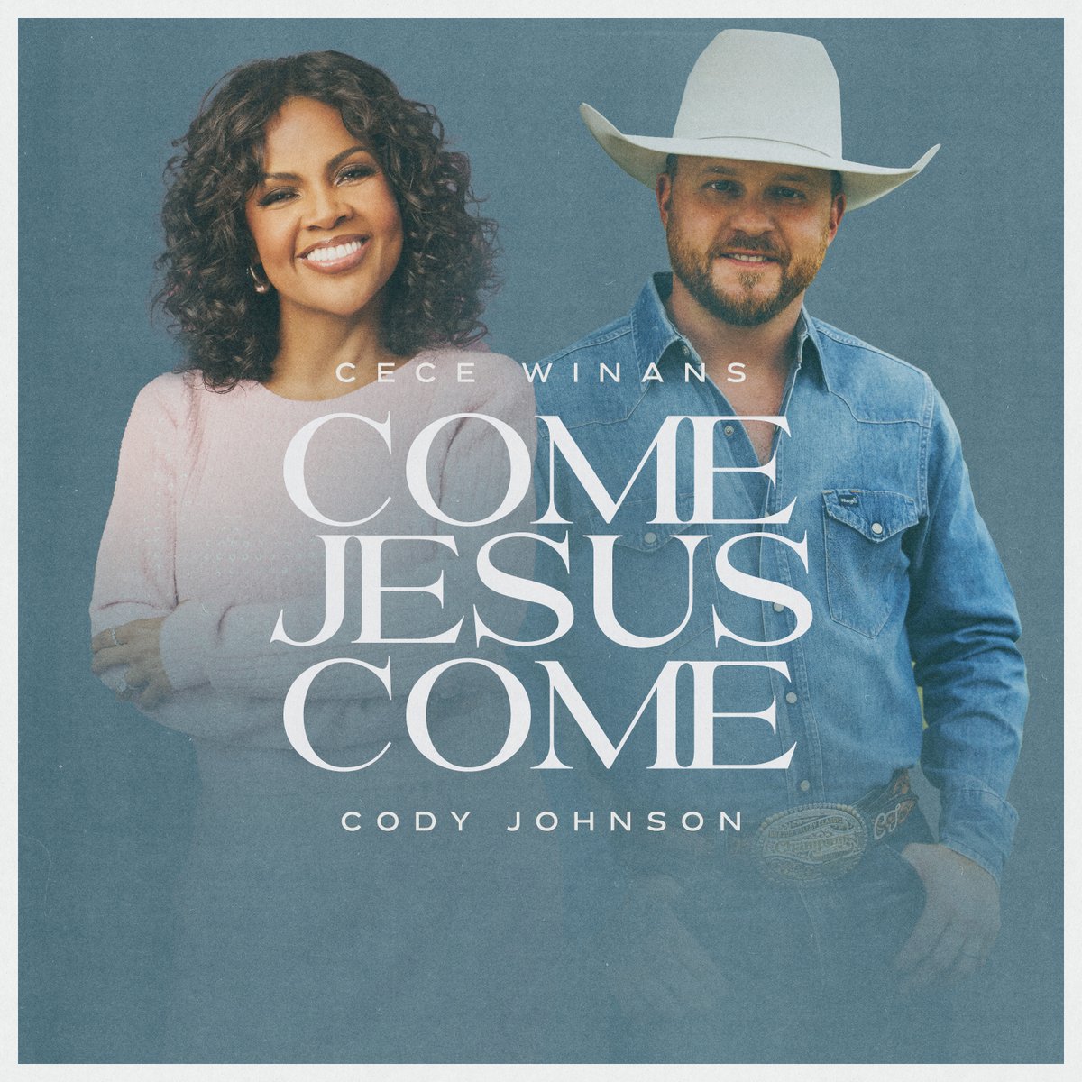 CeCe Winans (@cecewinans) on Twitter photo I’m so excited to finally share that the newest version of #ComeJesusCome will be joined by <a href="/codyjohnson/">Cody Johnson</a>! 🤍
We pray this song meets you right where you are.
Available 4.25.25 🙏🏽 I’m so excited to finally share that the newest version of #ComeJesusCome will be joined by <a href="/codyjohnson/">Cody Johnson</a>! 🤍
We pray this song meets you right where you are.
Available 4.25.25 🙏🏽