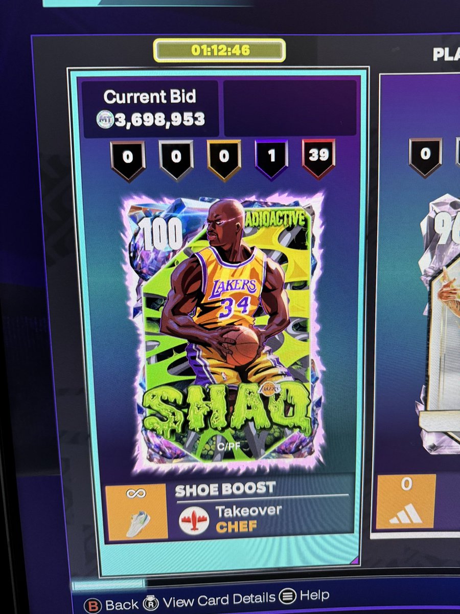 Matt_Patrick25's tweet photo. @NBA2KMyTEAM Go bid this card up on Xbox! Pretty much a goat card! https://t.co/vJXenTLJXL
