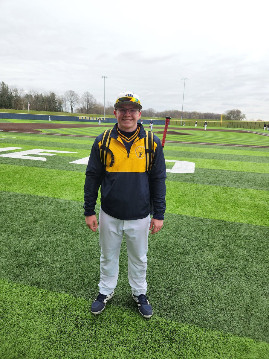 Fairfield 8, Central Noble 1
WP: Hunter Kauffman (2-1) 6 1/3 IP 2 H 1R, 6 K's
2 for 4 R
Grady Garber 2 for 4 2 3B 4 RBI R
Eli Miller 1 for 2 RBI R 2BB
Logan Miller 1 for 2 3R RBI 
Drew Beachy 1 for 3 BB 

Record: 5-2 (2-0) NECC

Next Game: Fairfield @ Busco Monday 5:30 PM