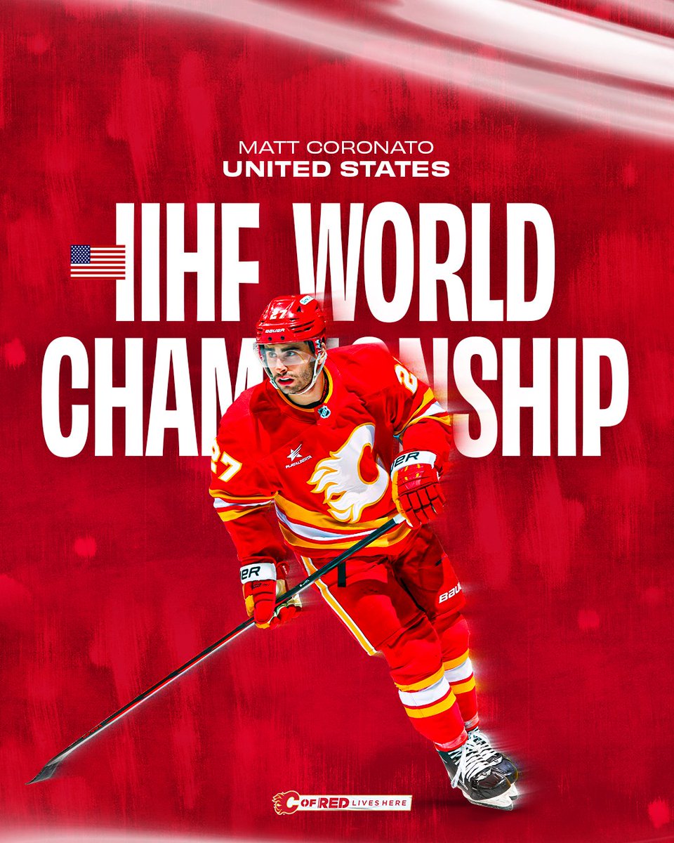MATTY!

Matt Coronato has confirmed he'll play for USA Hockey at the 2025 #MensWorlds next month!