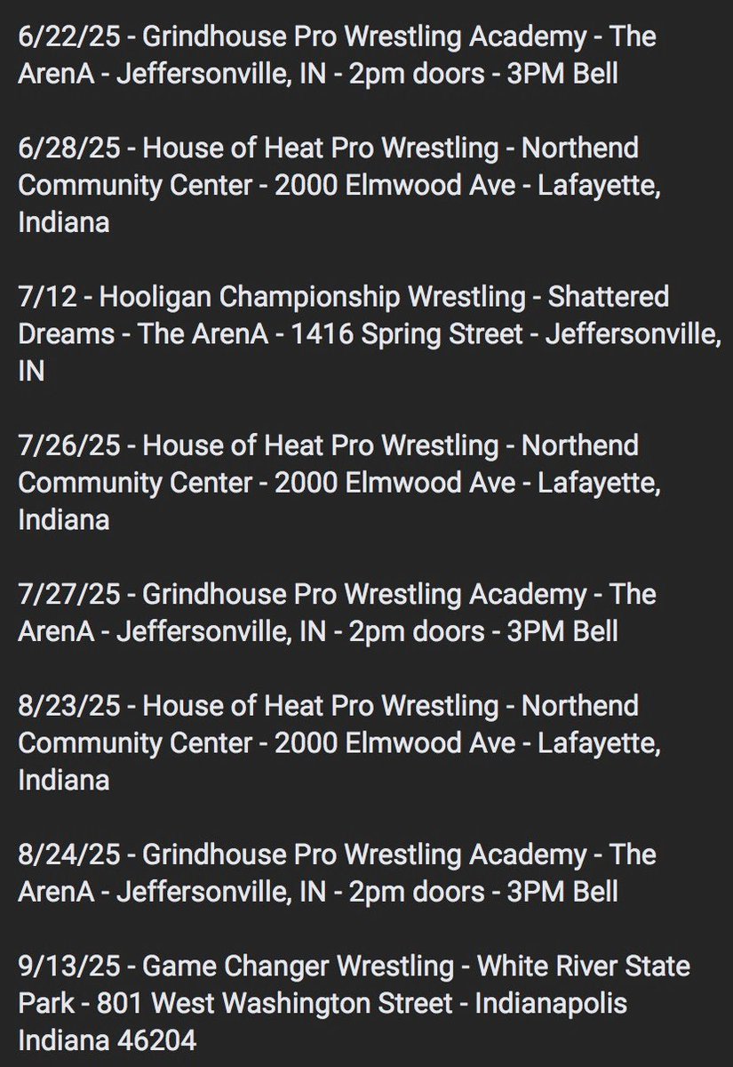 nickmaniwa's tweet image. 🚨 *Updated Schedule* 🚨
I’m one of the best on the indies. I can improve your show in more ways than one. References on request.
Post production commentary at affordable rates!
Links on my Facebook page - Facebook.com/nickmaniwa.
Graphic by @Candido24k_ 🙏