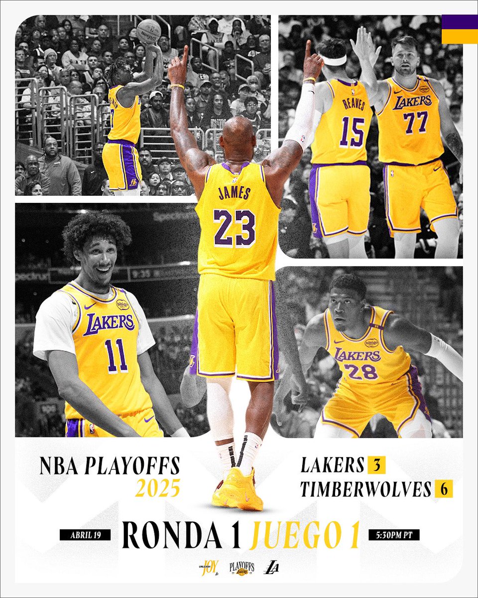 LosLakers's tweet image. ¡Estamos listos: Juego 1!
