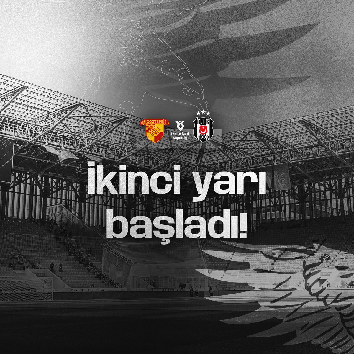 ▶ Göztepe-Beşiktaş

İkinci yarı başladı | [0-1] #GÖZvBJK