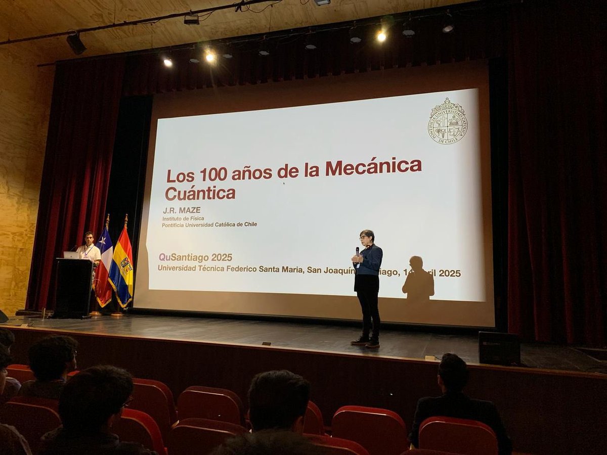 min_ciencia's tweet photo. ¡Celebramos la cuántica a lo largo de Chile! 🇨🇱 🤩

Esta semana fue la Semana Cuántica 💫, que tuvo distintas  charlas, visitas a laboratorios y experiencias en universidades y laboratorios en diversas ciudades del país https://t.co/94bj14iqMN