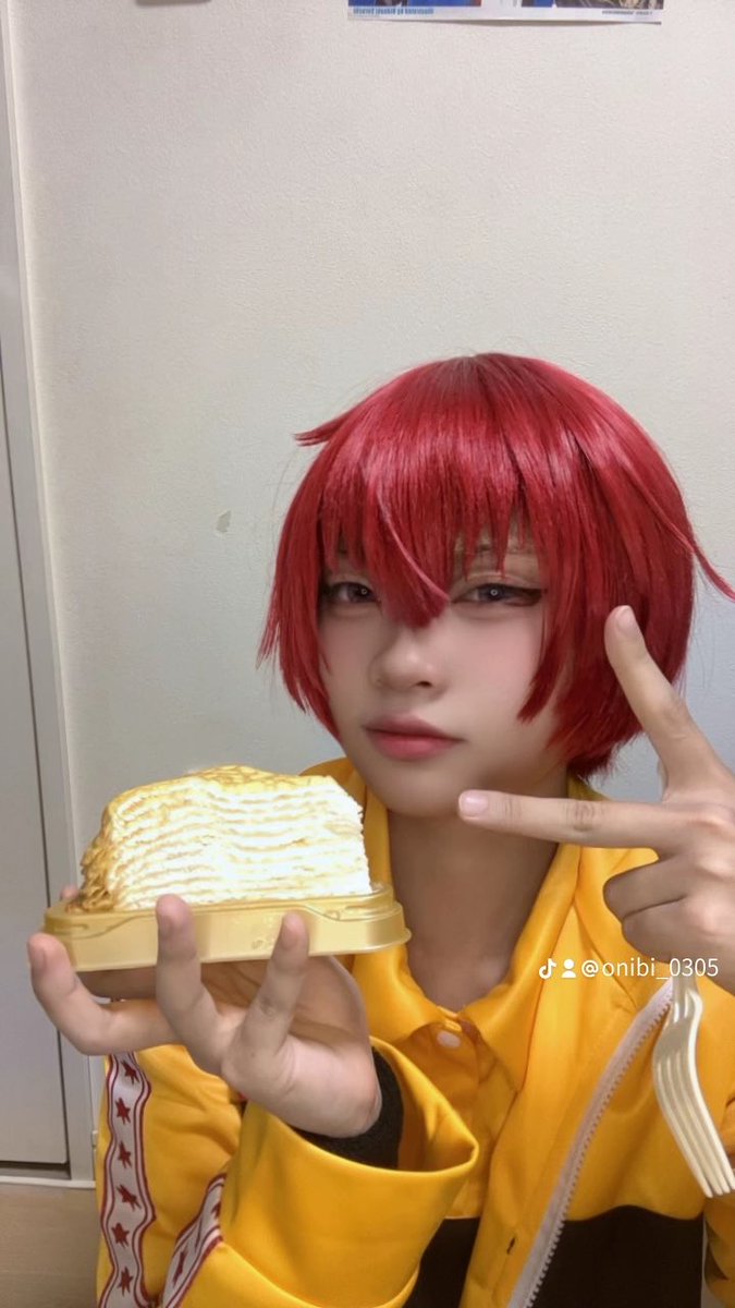 #丸井ブン太誕生祭2025  #テニプリコスプレ #丸井ブン太コスプレ 
🔰初コス🔰
誕生日おめでと〜！！！！！！！