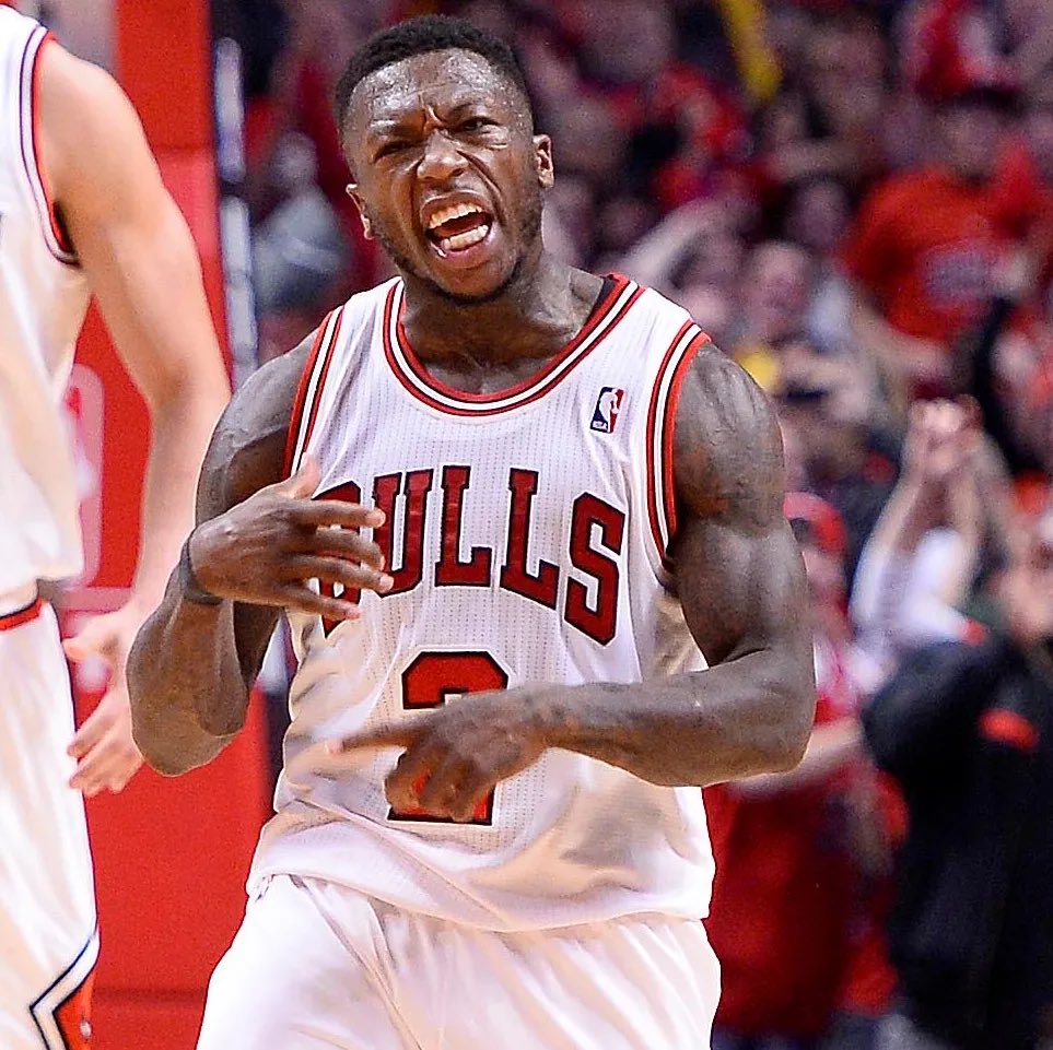 YoungFellar's tweet photo. @bullsfans Why he look like Nate in that jersey https://t.co/RnYdWmhMEy