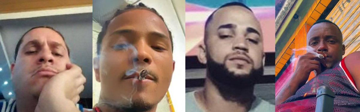 denucieqtg's tweet photo. Fotos atualizadas dos responsáveis por diversas mortes na comunidade do Quitungo e Guaporé.
Cadê #38DP @PCERJ
Cade #16BPM
Primeiro e o Thiago vulgo (Belão)
Vitor vulgo (Canto)
Gabriel vulgo (bradok)
Carlos (Caveirinha)
O crime compensa?
Disque denuncia 2253-1177 https://t.co/YA0HFEvUwi