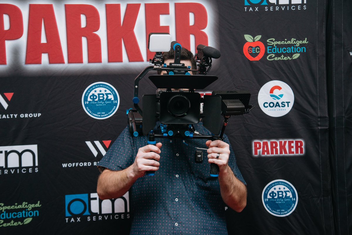 PalmerVisuals's tweet photo. On the job at the Waterfront Hotel in Stockton, CA for the “Parker” (by David Doyle) book signing &amp; launch! 🚀 https://t.co/C0XsmKpiIt