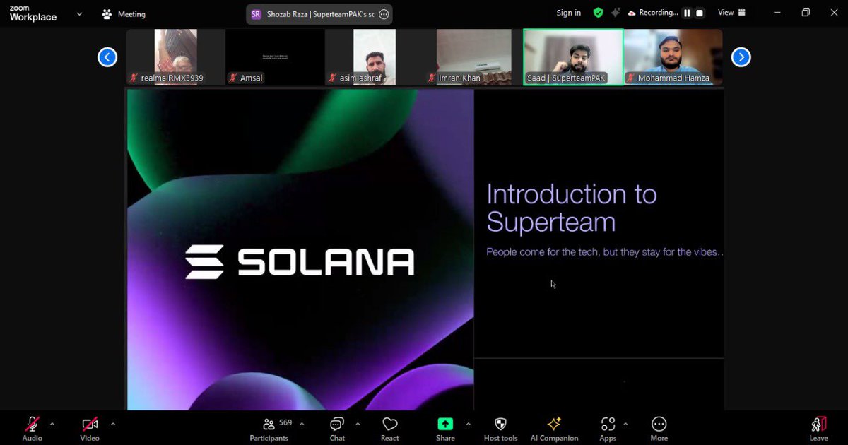 ShipyardPAK's tweet image. So much love! 🫶

Almost 600 people showed up for our FIRST virtual orientation 🇵🇰

We talked @solana, @colosseum Breakout Hackathon and we talked about what it means to actually build!

This isn’t just hype. This is the start of something real 🫡