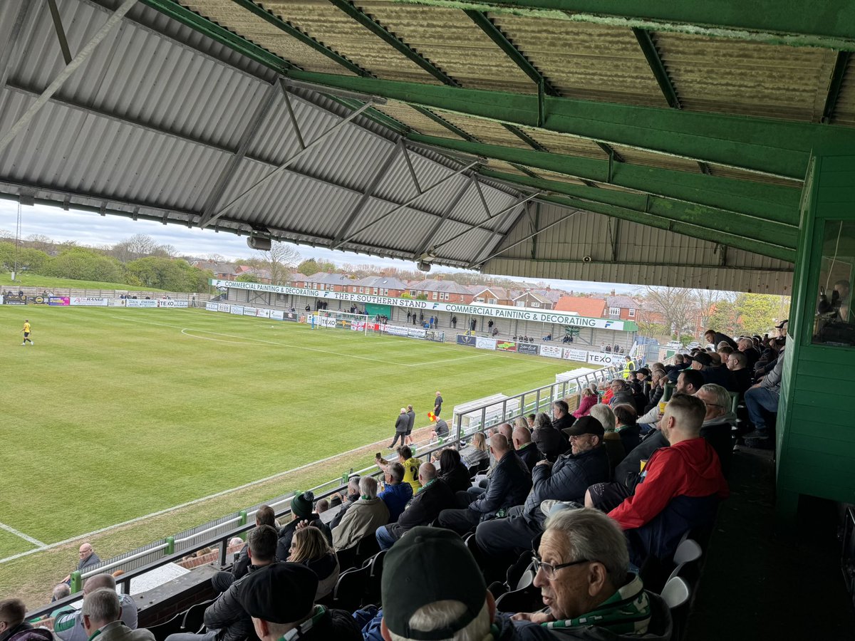 Guiseley AFC Radio (@guiseleyradio) on Twitter photo Warm welcome at <a href="/Blyth_Spartans/">Blyth Spartans</a> today. Great support from the home ground given the situation. Full main stand and lots of supporters around the ground. Hope to see you back soon. Warm welcome at <a href="/Blyth_Spartans/">Blyth Spartans</a> today. Great support from the home ground given the situation. Full main stand and lots of supporters around the ground. Hope to see you back soon.