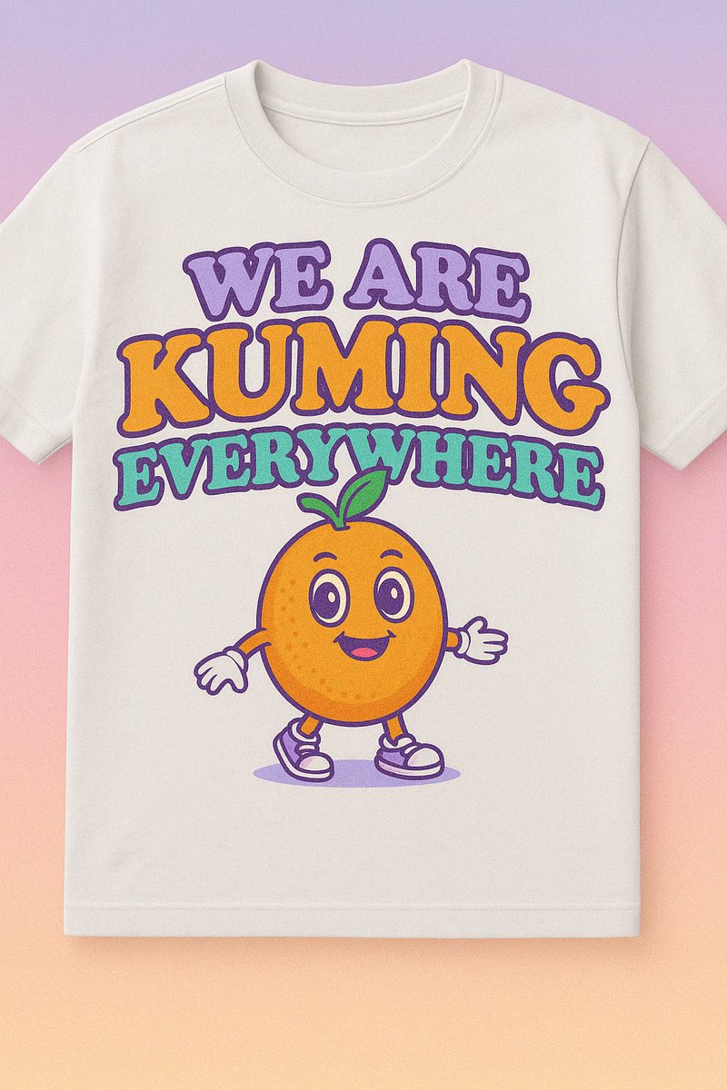 KumquatCore's tweet photo. We thought about making merch.
But “We are KUMing Everywhere?” shirts might not pass community guidelines.
We’re not the problem.
Society is.
Please KUM responsibly.
#KUM #WeKUMinPeace #FruitTech #CryptoMeme #KumSquad https://t.co/7DdeQRPe7O