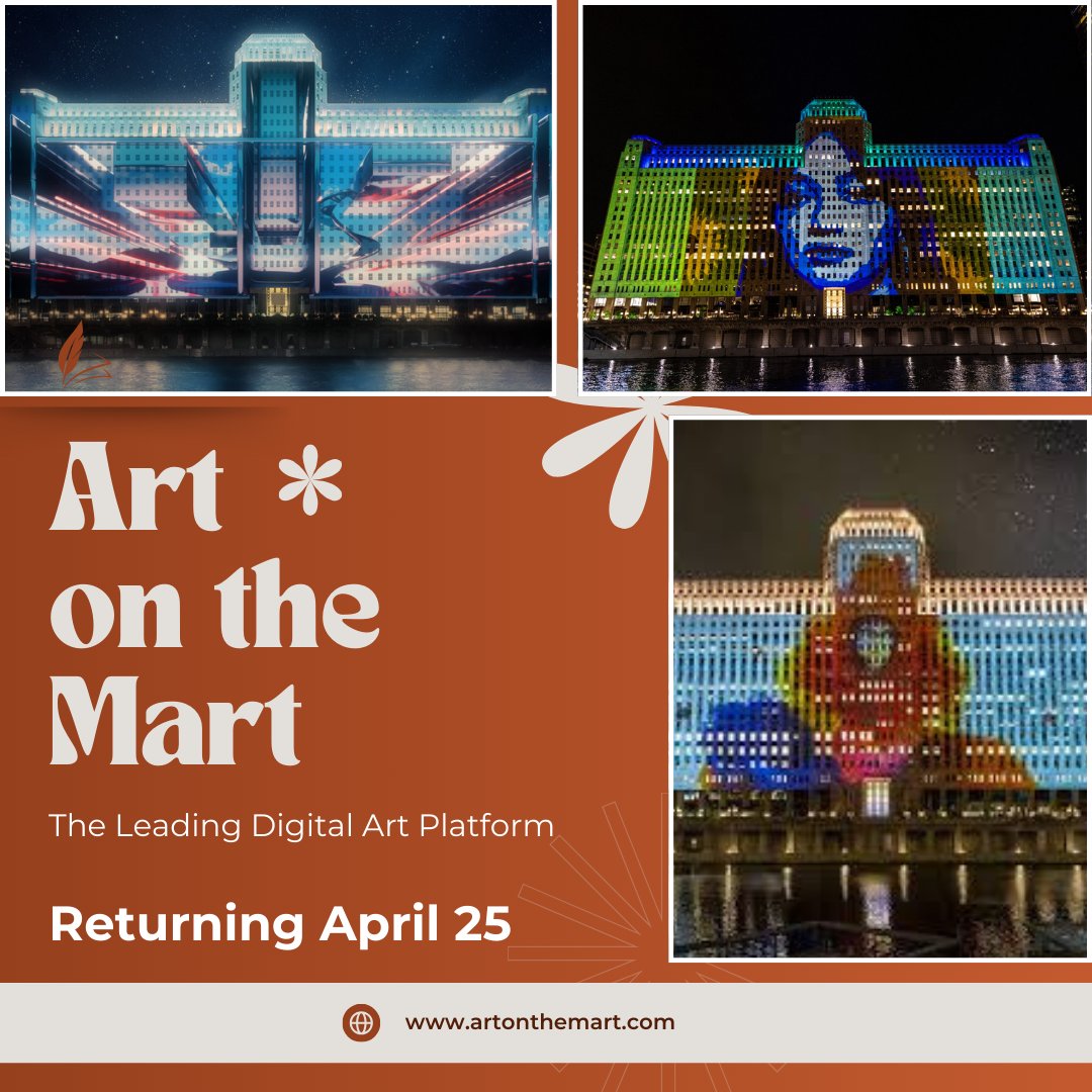 GCCE_LUC's tweet image. Art on the Mart returns next weekend! Plan your visit today.

artonthemart.com

#GCCE
#SocialSaturday
#SaturdayShenanigans