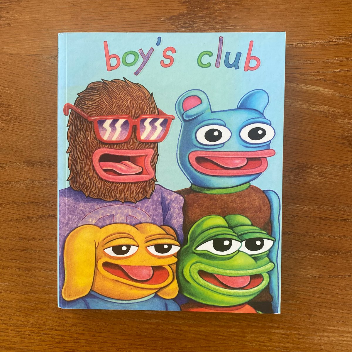 コレクション Boy's Club 4 drawing by Matt Furie MATT FURIE - Boys Club Zine #4 | DirtyPilot