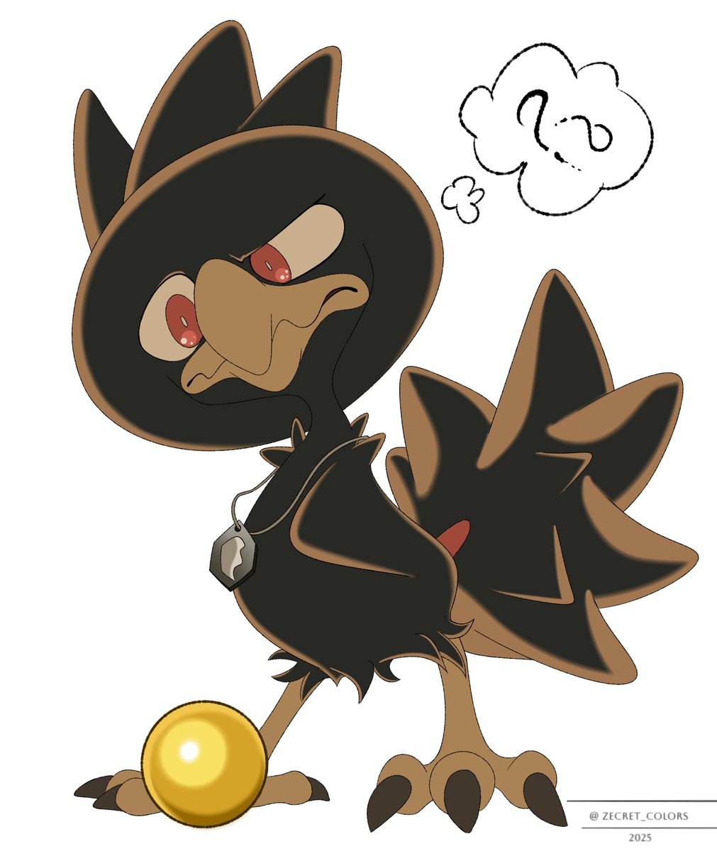 Processing… Murkrow from Pokétoon.

#pokemonart #pokemon