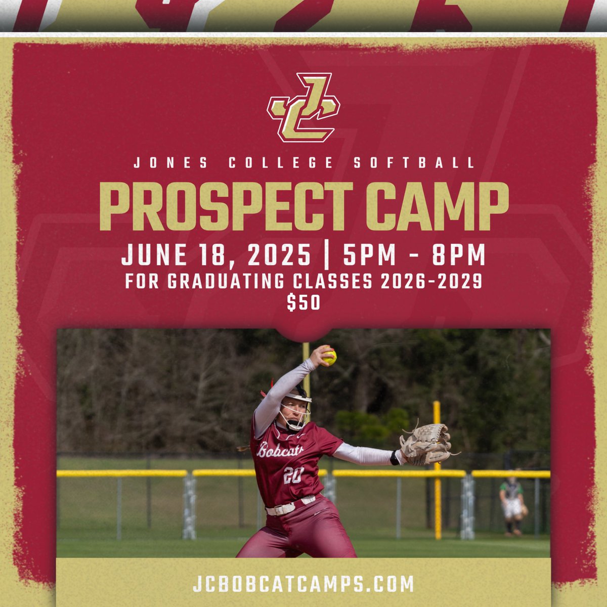 JC_BobcatsSB's tweet photo. 🥎A few of our camps for the summer are now live for registration 

🔗https://t.co/bHuQ7EYPBB https://t.co/jek1XVkb4e