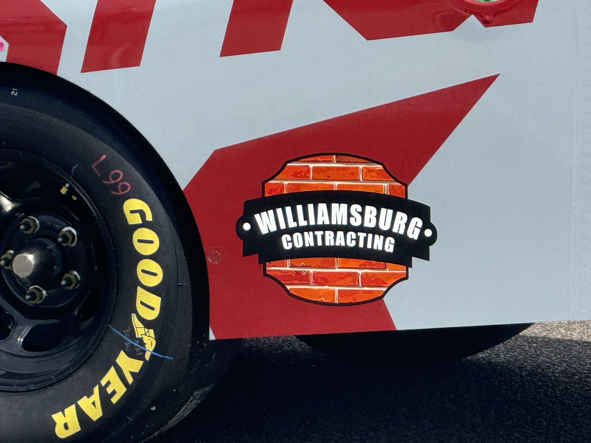 <a href="/mattdracing/">Matt DiBenedetto</a> <a href="/VKNGMotorsports/">Viking Motorsports</a> love the local to my area <a href="/AaronBeavers67/">Williamsburg Contracting</a> Williamsburg Contracting being in the <a href="/NASCAR_Xfinity/">NASCAR Xfinity</a> Series especially at <a href="/racetherock/">racetherock</a>