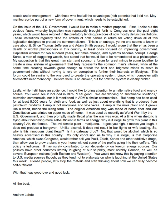 KoyfinCharts's tweet photo. One of the most legendary shareholder letters there ever was.

Lahde Capital, 2008.

If you read anything today, make it this. https://t.co/fMxnvx8Nx8