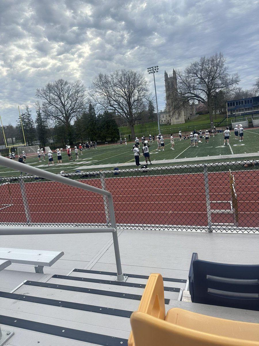 Thank you <a href="/_coachdwilliams/">Denver Williams</a> for the opportunity  to visit <a href="/TrinCollFB/">Trinity College Football</a>. I appreciate your time and learning about your program.  <a href="/CoachDevanney/">Jeff Devanney</a> <a href="/BrookfieldFball/">Brookfield Football</a>