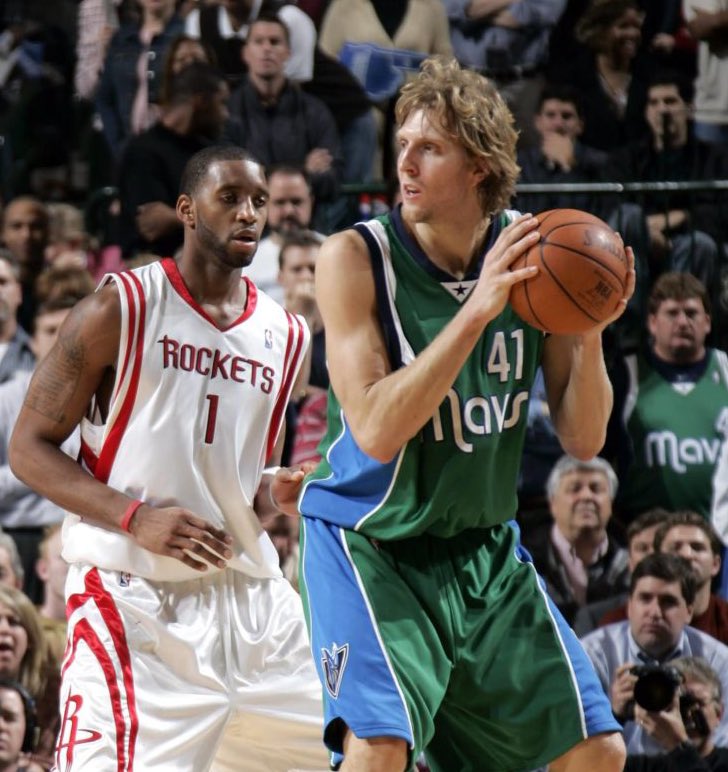 MavsFilmRoom's tweet photo. With the Mavs missing the playoffs for the 2nd time in 4 years, we should never take for granted the greatness of the Dirk Nowitzki Mavs from 2001-2011:

10 straight 50+ win seasons
10 straight playoff appearances
3 Conference Finals appearances
2 NBA Finals appearances
1 NBA Championship 

This all seemed normal back then. It wasn’t.