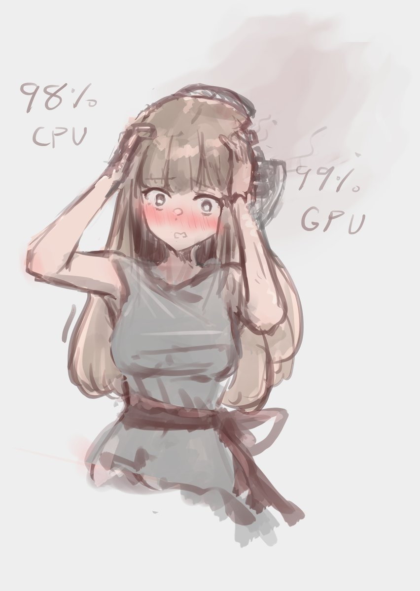 おさわりエロゲ中のPCちゃんごめんよ……やめないけど(無慈悲) 