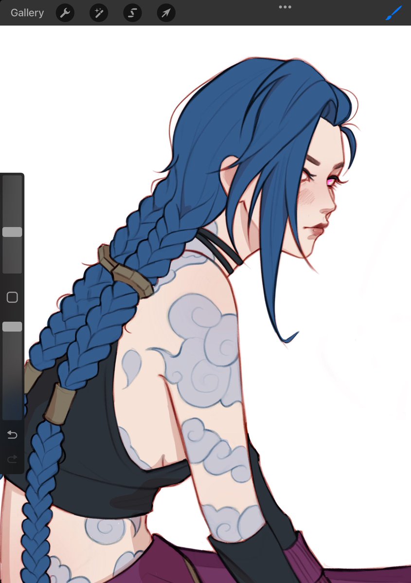 with two completely different artstyles #Jinx #arcane