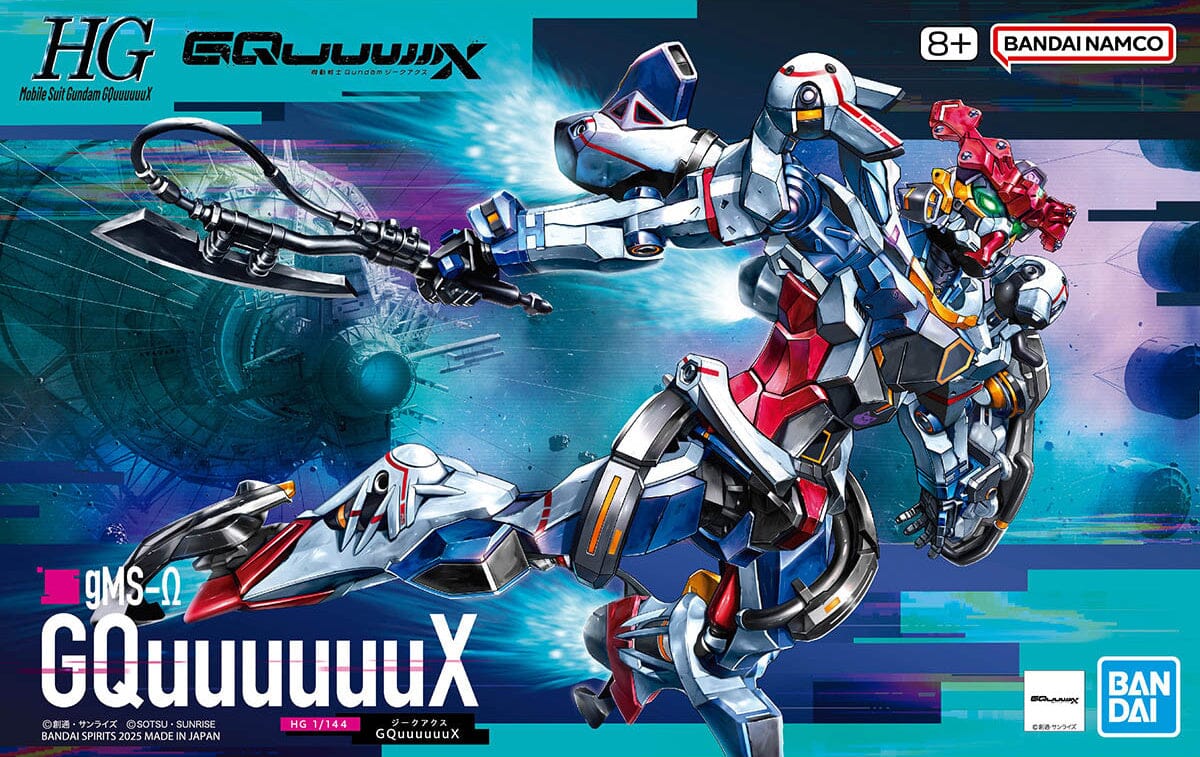 Howdy, gang! 

To celebrate the release of Mobile Suit Gundam GQuuuuuuX, I wanna give away this lil Gunpla kit right here!

Follow, like, and retweet this post to enter! I'll select a winner in one weeks time, on April 26th!
