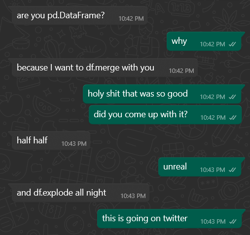 mahaprasad_'s tweet image. ladies and gentlemen, presenting my data science nerd girlfriend.