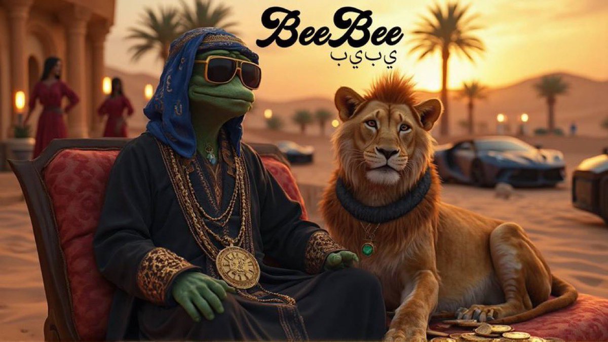 stevdollar55's tweet photo. @sajwani I’d huge you to buy the Arab Pepe called $BEEBEE WE ARE LIVE NOW 

https://t.co/8ukmzTnA4k https://t.co/pJF1uc1cLK