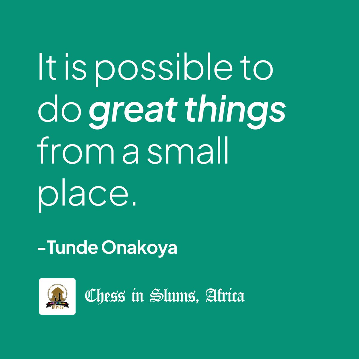 chessinslums's tweet image. 3/3

#70HoursofChessWithTunde #Chessforeducation #ChessMarathonForChange #GWR2025