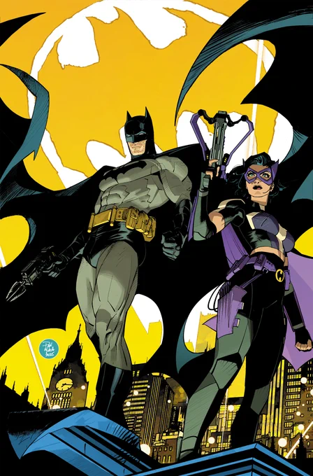  Detective Comics by Mariko Tamaki Omnibus.Some of my first work for DC is in here, it was a highlight of my career to work on the Detective comics book, I hope I can be back some day, reloaded, Dan 2.0  