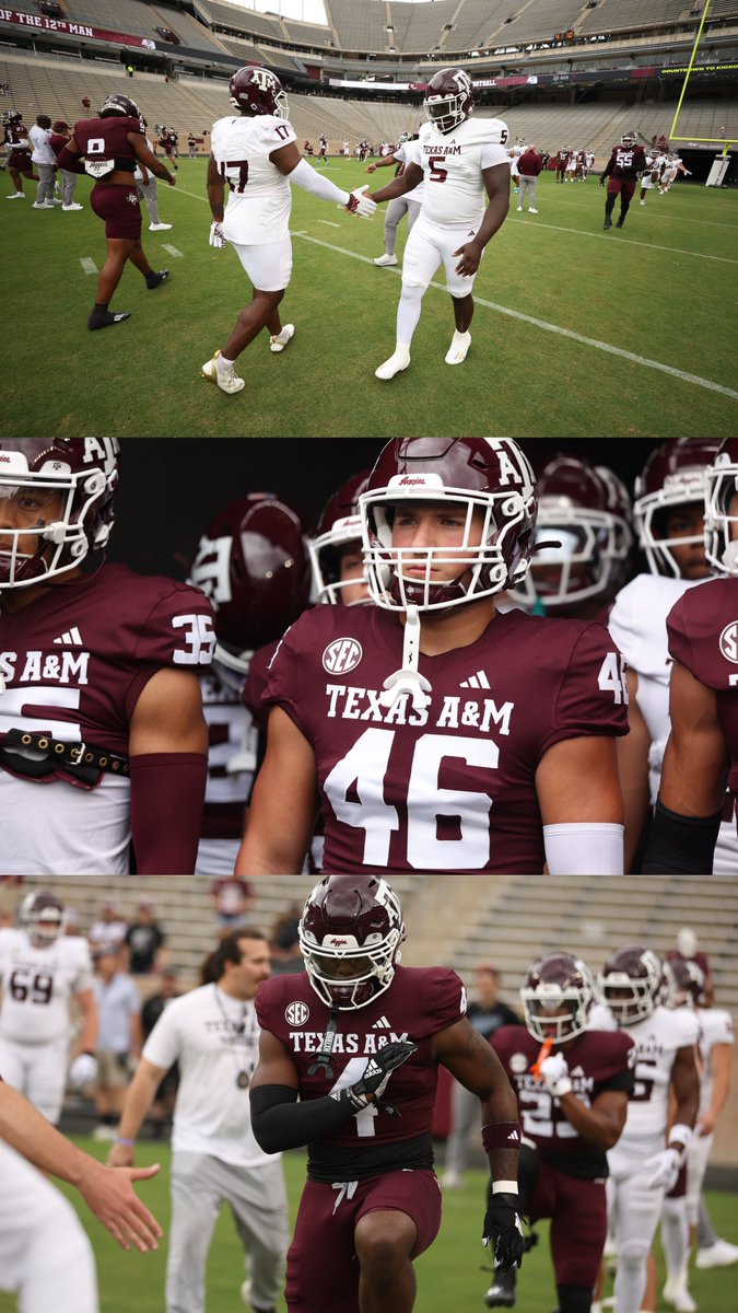 AggieFootball's tweet photo. Almost ⏰ https://t.co/0pJXhvekgM