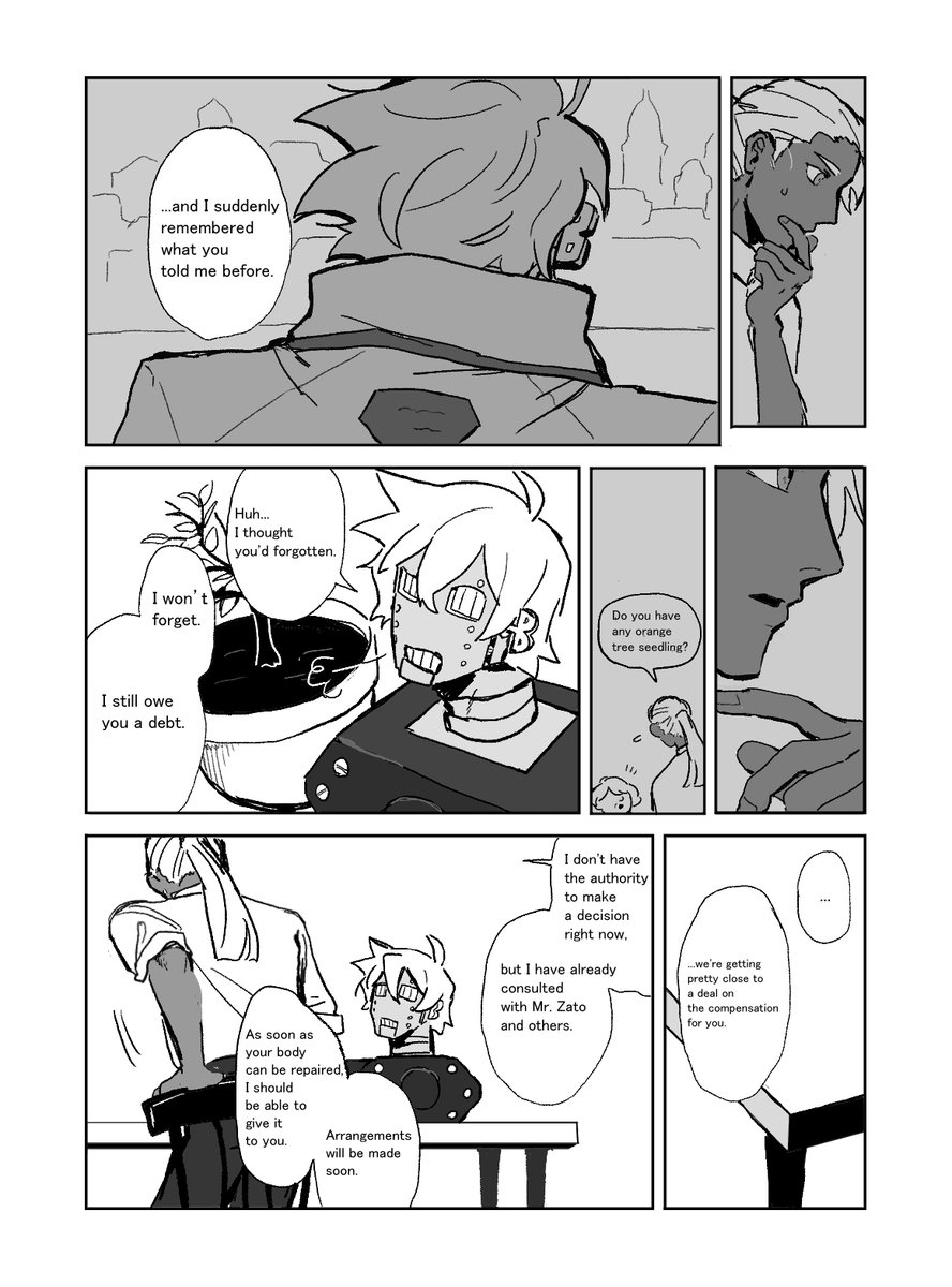 b1kkuri_hatena's tweet photo. 🤖🎱English ver.(I used a translator so it may not be correct...) (1/2) #robovenom https://t.co/I3fdlihm8N