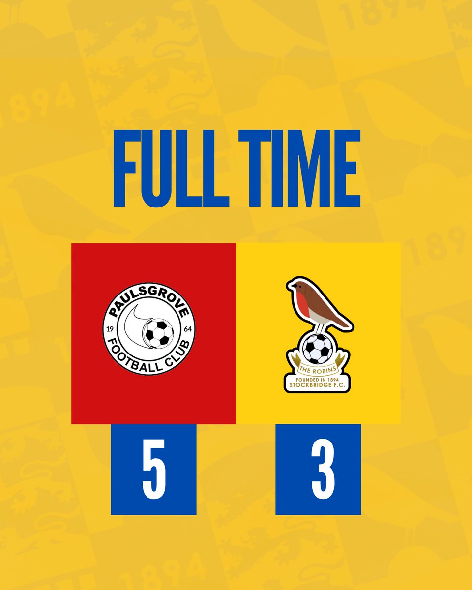 Not to be today, a much changed side but not a good performance. 

Fair play to Paulsgrove who gave everything for the points which could keep them up. Best wishes to their player with a nasty looking injury resulting in a long delay. 

#ROBINS #SINCE1894