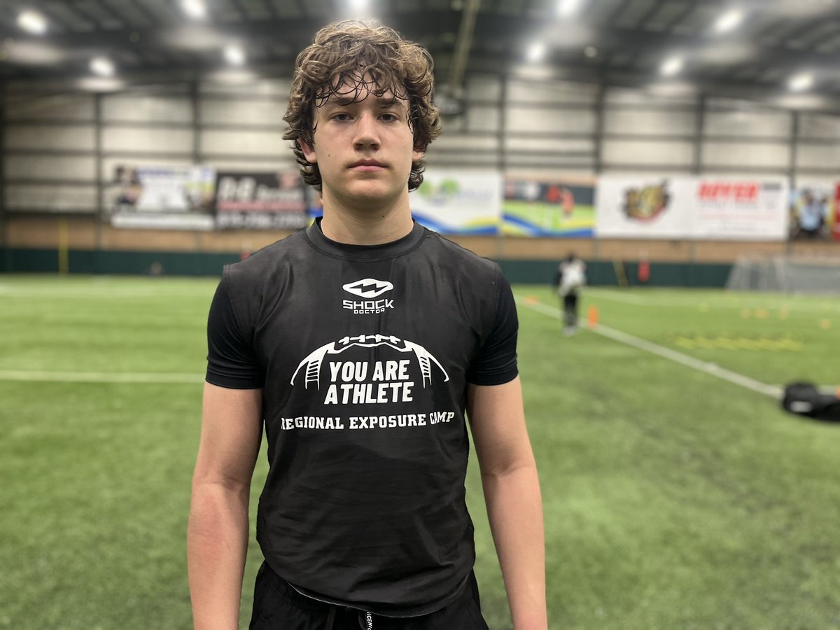 Brandon Howard (@bhoward_11) on Twitter photo Brothers Rice (IL.) HS 2029 LB Logan Monroe (<a href="/Logan_Monroe03/">Logan Monroe</a>)
Monroe is an aggressive backer who flies to the football. The rising freshman has a nose for the ball and plays until the whistle is blown.
Standing nearly 6’0, 180lbs, Monroe has a bright future at the LB position. Brothers Rice (IL.) HS 2029 LB Logan Monroe (<a href="/Logan_Monroe03/">Logan Monroe</a>)
Monroe is an aggressive backer who flies to the football. The rising freshman has a nose for the ball and plays until the whistle is blown.
Standing nearly 6’0, 180lbs, Monroe has a bright future at the LB position.