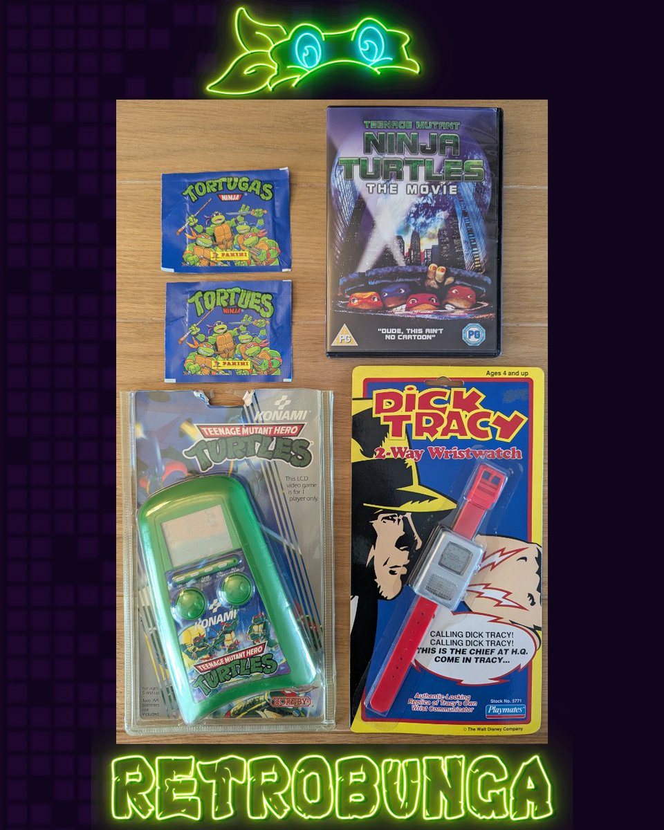 RETROBUNGATV's tweet photo. Todays pickups from #slamdunkinson at the #londontoyfair
Cheers for the free #tmnt stickers & movie really appreciated
#itsbeenemotional #collectingmemories #tmntcollector #tmntcollectors #tmntcollectors #retro #retrotoys #retrotoy #retrotoycollector #retrotoycollection https://t.co/Op4DMLBMnV