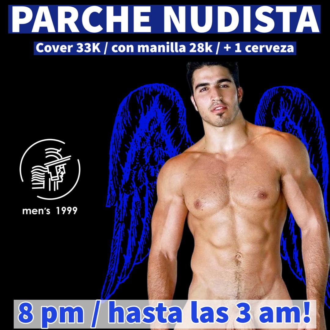 HOY❗️Sábado… llega la noche 🌒 más lujuriosa, libidinosa y hot 🔥a men’s 1999, donde se dan encuentro los manes mas guapos, masculinos y morbosos de la ciudad 😈 con buena música 🎶 en un espacio seguro 🔐 para ti.  Para ➕ inf👉 300 617 32 96.