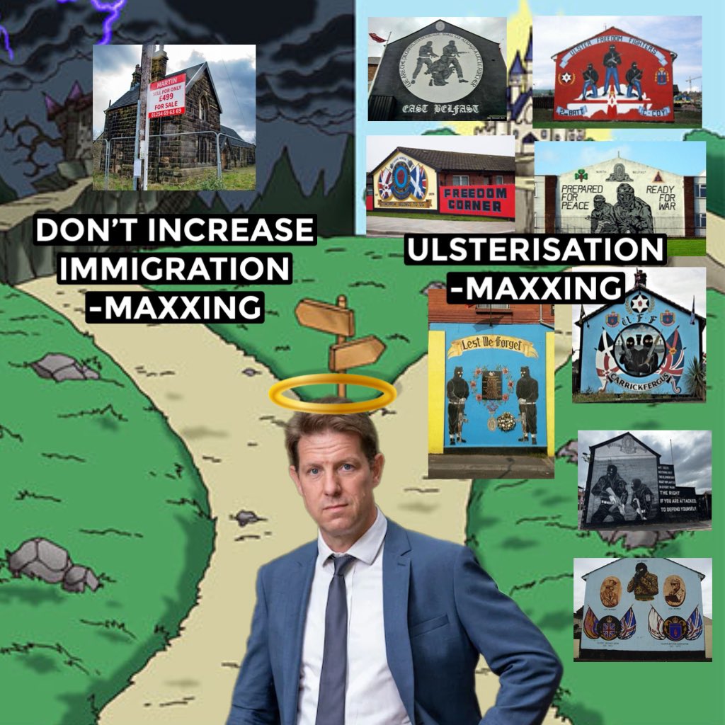 Increasing the number of Muslims to revive the church sounds stupid but it’s actually a 40D chess argument that increasing sectarianism in docile high trust populations makes them retreat into ethnoreligious identity politics due to feeling like their culture is being attacked